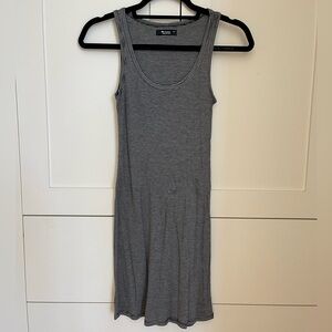 Michael Lauren Black & White Striped Mini Dress